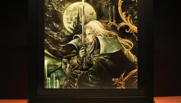 Dioramax - Cadre lumineux LED Castlevania Symphony of the Night