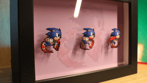 Sonic : mon premier jeu vidéo, une Mega Drive et une cathodique chez mon oncle