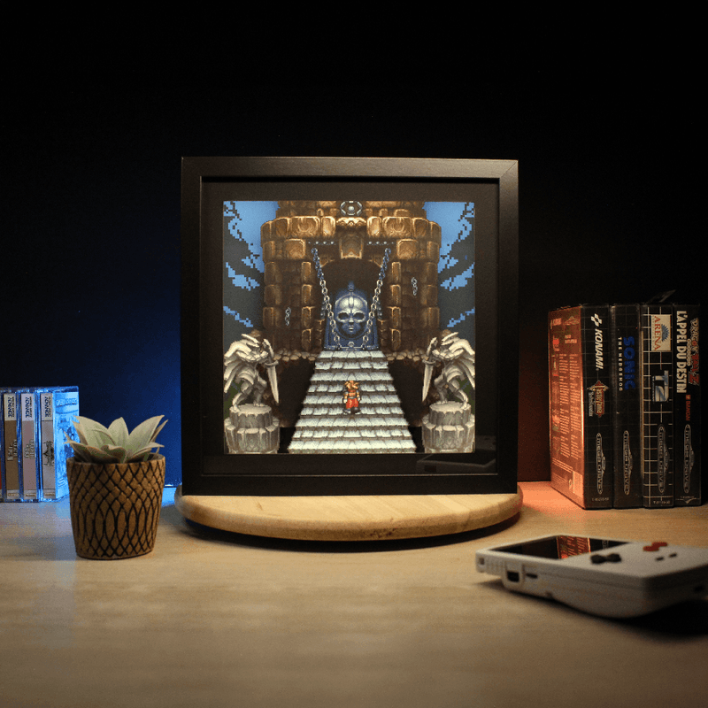 Diorama Terranigma – La Porte du Sanctuaire Lumineux