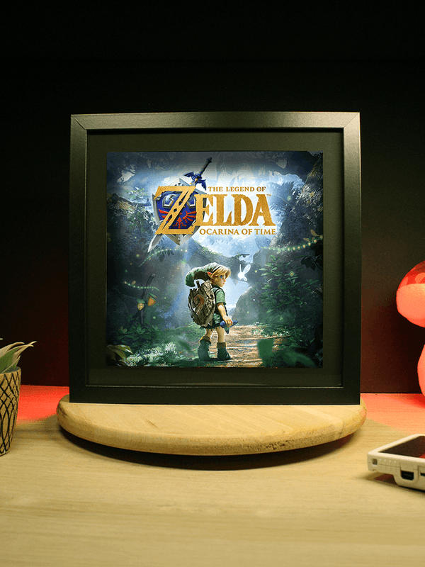 Diorama Zelda: Ocarina of Time – Forêt Kokiri Lumineuse
