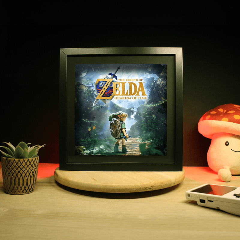 Diorama Zelda: Ocarina of Time – Forêt Kokiri Lumineuse
