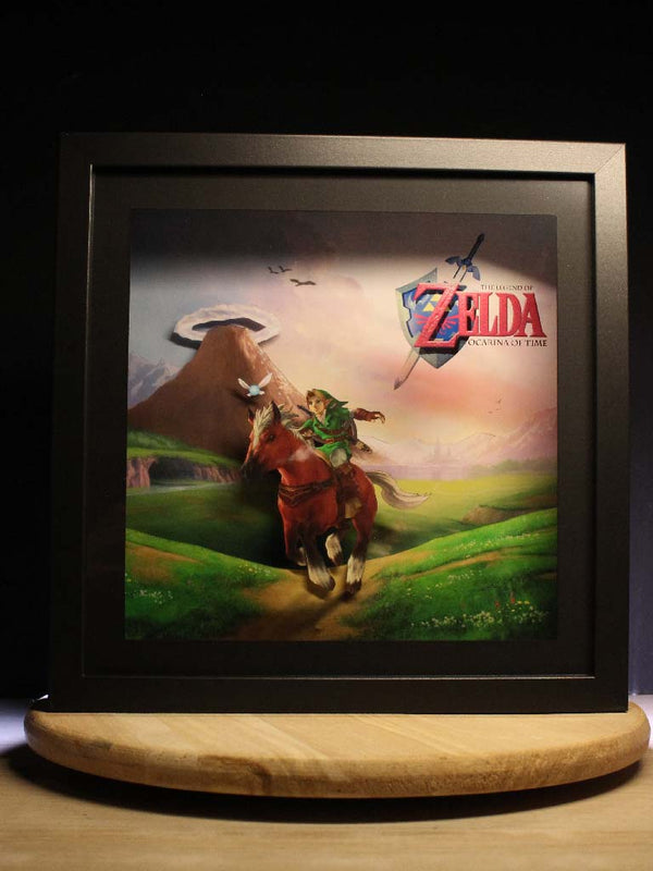 Diorama – Zelda : Ocarina of Time (Épona) – Déco Murale