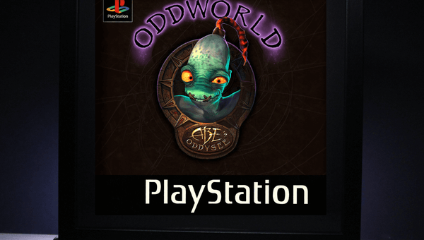 Diorama Oddworld L'Odyssée d'Abe lumineux LED - Dioramax