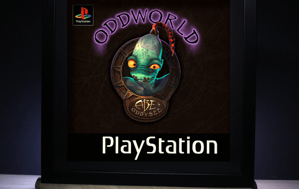 Diorama Oddworld L'Odyssée d'Abe lumineux LED - Dioramax