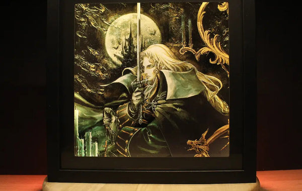 Dioramax - Cadre lumineux LED Castlevania Symphony of the Night