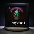 Dioramax - Cadre lumineux LED Super Oddworld | Déco Gaming-room | Tableau lumineux | Affiche jeux vidéo | Idée cadeau gamer | Retro-gaming