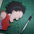 Dioramax - Cadre lumineux LED Akira | Déco Gaming-room | Tableau lumineux | Affiche jeux vidéo | Idée cadeau gamer | Retro-gaming