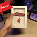 Pixel Art 3D – Sprites Akira – Déco Murale