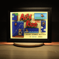 Dioramax - Cadre lumineux LED Alex kidd | Déco Gaming-room | Tableau lumineux | Affiche jeux vidéo | Idée cadeau gamer | Retro-gaming