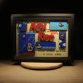 Dioramax - Cadre lumineux LED Alex kidd | Déco Gaming-room | Tableau lumineux | Affiche jeux vidéo | Idée cadeau gamer | Retro-gaming