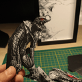 Dioramax - Cadre lumineux LED Berserk | Déco Gaming-room | Tableau Final Fantasy VII | Affiche jeux vidéo | Idée cadeau gamer | Retro-gaming