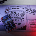Dioramax - Cadre lumineux LED Isaac | Déco Gaming-room | Tableau lumineux | Affiche jeux vidéo | Idée cadeau gamer | Retro-gaming