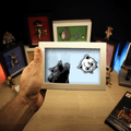 Dioramax - Cadre lumineux LED Pokemon 
| Déco Gaming-room | Tableau lumineux | Affiche jeux vidéo | Idée cadeau gamer | Retro-gaming