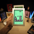 Dioramax - Cadre lumineux LED Super Mario Land| Déco Gaming-room | Tableau lumineux | Affiche jeux vidéo | Idée cadeau gamer | Retro-gaming