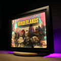 Dioramax - Cadre lumineux LED Borderlands | Déco Gaming-room | Tableau lumineux | Affiche jeux vidéo | Idée cadeau gamer | Retro-gaming