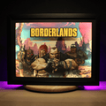 Dioramax - Cadre lumineux LED Borderlands | Déco Gaming-room | Tableau lumineux | Affiche jeux vidéo | Idée cadeau gamer | Retro-gaming
