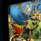 Dioramax - Cadre lumineux LED Castlevania | Déco Gaming-room | Tableau lumineux | Affiche jeux vidéo | Idée cadeau gamer | Retro-gaming