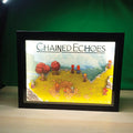 Dioramax - Cadre lumineux LED Chained Echoes | Déco Gaming-room | Tableau lumineux | Affiche jeux vidéo | Idée cadeau gamer | Retro-gaming