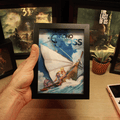 Dioramax - Cadre lumineux LED Chrono Cross | Déco Gaming-room | Tableau lumineux | Affiche jeux vidéo | Idée cadeau gamer | Retro-gaming