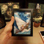 Dioramax - Cadre lumineux LED Chrono Cross | Déco Gaming-room | Tableau lumineux | Affiche jeux vidéo | Idée cadeau gamer | Retro-gaming