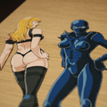 Dioramax - Cadre lumineux LED Cobra | Déco Gaming-room | Tableau lumineux | Affiche jeux vidéo | Idée cadeau gamer | Retro-gaming