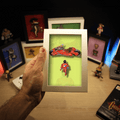 Dioramax - Cadre lumineux LED Akira | Déco Gaming-room | Tableau lumineux | Affiche jeux vidéo | Idée cadeau gamer | Retro-gaming