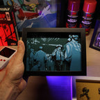 Dioramax - Cadre lumineux LED Cowboy Bebop | Déco Gaming-room | Tableau lumineux | Affiche jeux vidéo | Idée cadeau gamer | Retro-gaming