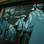 Dioramax - Cadre lumineux LED Cowboy Bebop | Déco Gaming-room | Tableau lumineux | Affiche jeux vidéo | Idée cadeau gamer | Retro-gaming