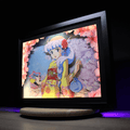 Dioramax - Cadre lumineux LED Creamy mamy | Déco Gaming-room | Tableau lumineux | Affiche jeux vidéo | Idée cadeau gamer | Retro-gaming