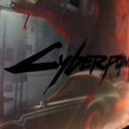 Dioramax - Cadre lumineux LED Cyberpunk | Déco Gaming-room | Tableau lumineux | Affiche jeux vidéo | Idée cadeau gamer | Retro-gaming