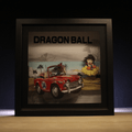 Dioramax - Cadre lumineux LED Dragon ball | Déco Gaming-room | Tableau lumineux | Affiche jeux vidéo | Idée cadeau gamer | Retro-gaming