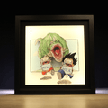Diorama – Dragon Ball : Goku et Krilin – Déco Murale
