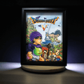 Dioramax - Cadre lumineux LED Dragon Quest 5 | Déco Gaming-room | Tableau lumineux | Affiche jeux vidéo | Idée cadeau gamer | Retro-gaming