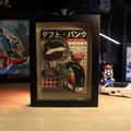Dioramax - Cadre lumineux LED Daft Punk | Déco Gaming-room | Tableau lumineux | Affiche jeux vidéo | Idée cadeau gamer | Retro-gaming