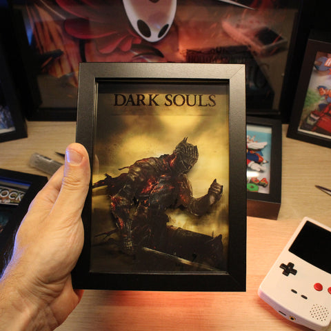 Diorama Dark Souls 3, déco Diorâmax, déco gamming room DS3