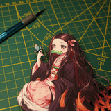 Diorama Demon slayer, déco demon slayer