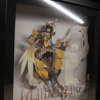 Dioramax - Cadre lumineux LED Magna Carta | Déco Gaming-room | Tableau lumineux | Affiche jeux vidéo | Idée cadeau gamer | Retro-gaming