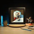 Diorama – Jack & Sally – Déco Murale
