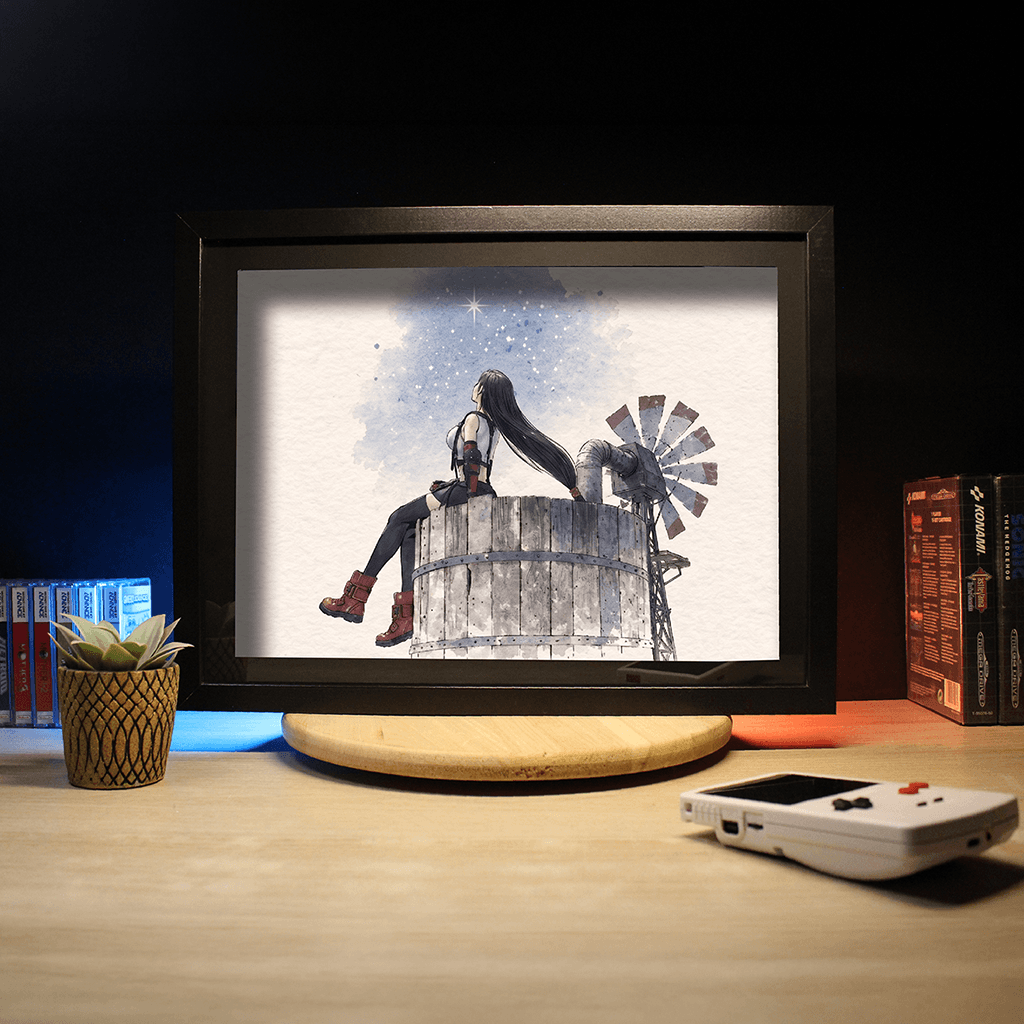 Diorama Final Fantasy VII – Tifa au Moulin