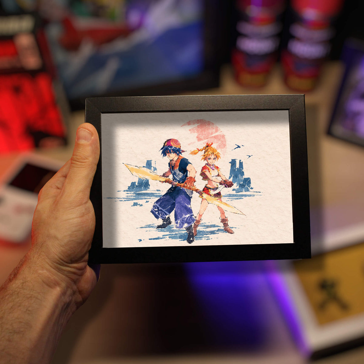 Diorama Chrono Cross – Serge & Kid