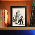 Diorama Final Fantasy VII – Cloud à Midgar
