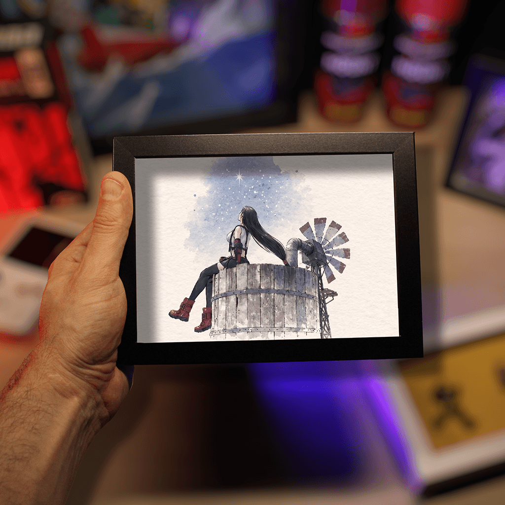 Diorama Final Fantasy VII – Tifa au Moulin