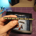 Diorama Monkey Island 2 – La Corde et la Presse Lumineux