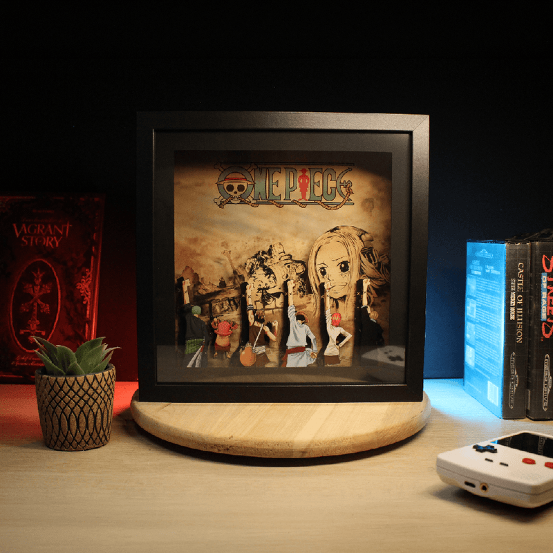 Diorama One Piece – L'Équipage Lumineux