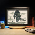 Diorama Shadow of the Colossus – Le Premier Colosse Lumineux