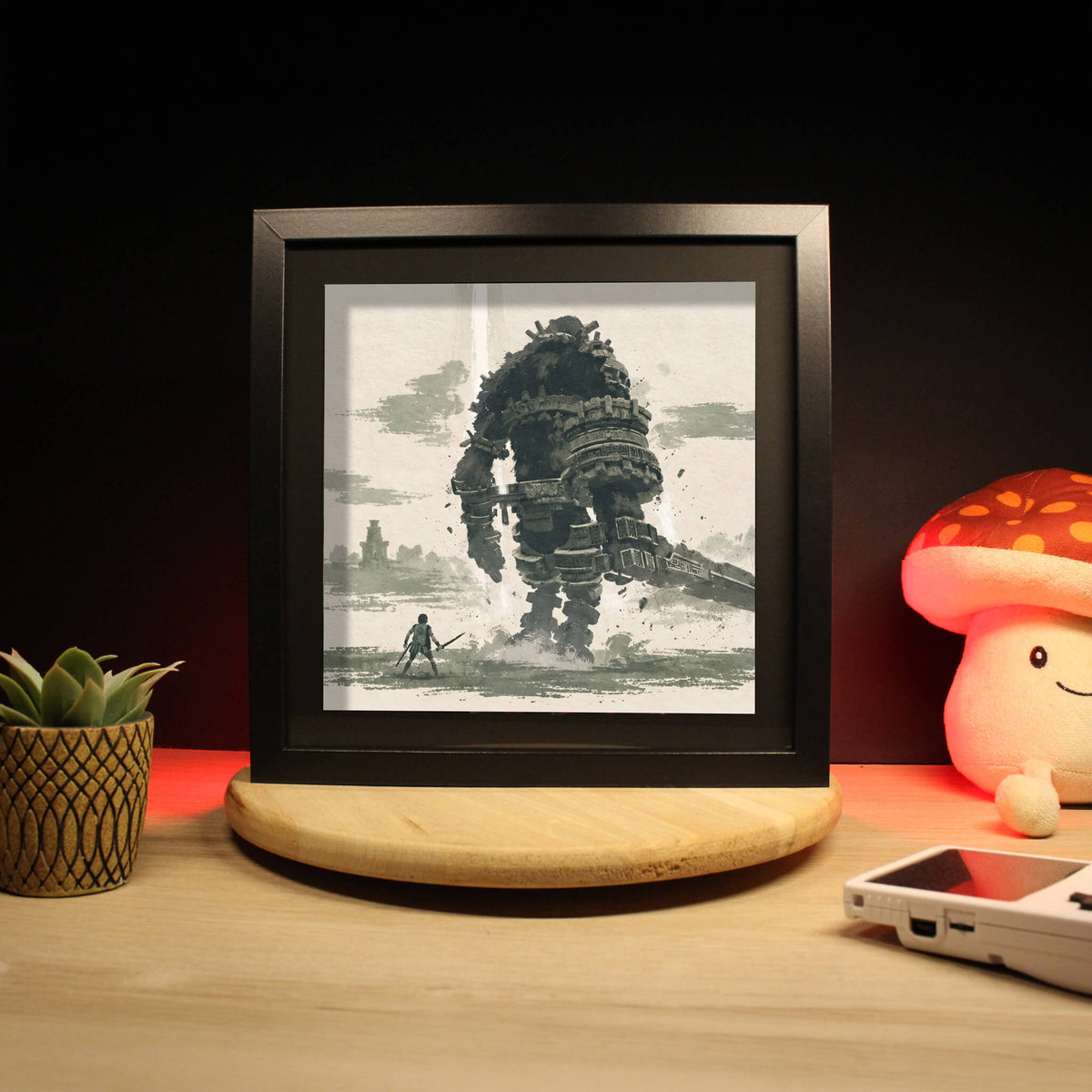 Diorama Shadow of the Colossus – Le Premier Colosse Lumineux