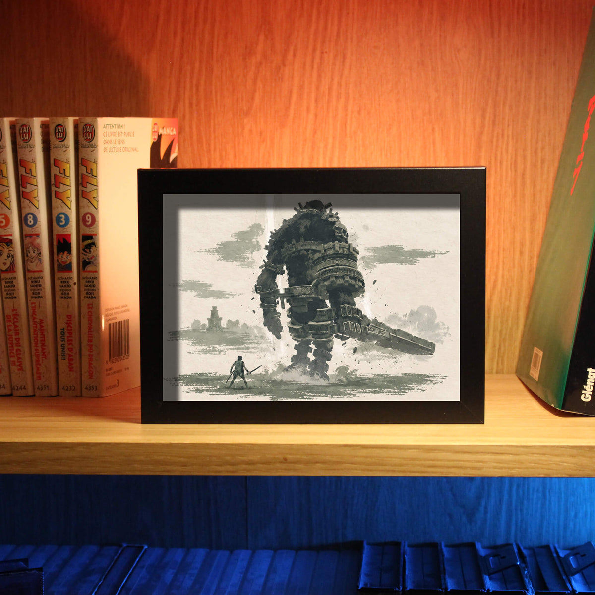 Diorama Shadow of the Colossus – Le Premier Colosse Lumineux