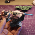 Diorama – The Mandalorian & Grogu – Déco Murale