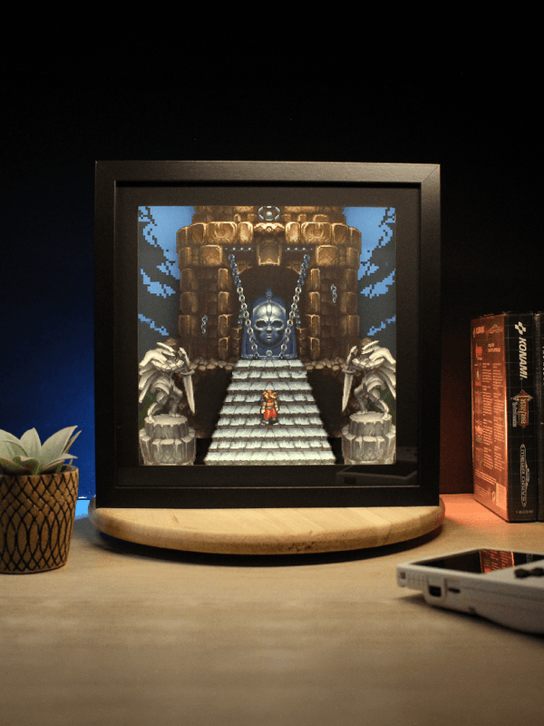 Diorama Terranigma – La Porte du Sanctuaire Lumineux