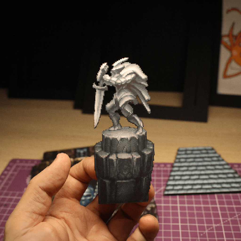 Diorama Terranigma – La Porte du Sanctuaire Lumineux